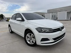 2021 Volkswagen Polo Plus 1.5L AT, белый — фото 3