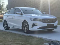 2022 Geely Emgrand 1.5L CVT Elite 4th Gen, белый — фото 3