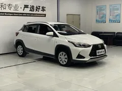 2022 Toyota Yaris L Zhixuan X 1.5L CVT Leading Plus, белый — фото 2