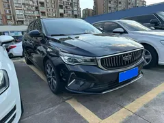 2022 Geely Emgrand 4th Gen 1.5L CVT Luxury, чёрный — фото 3