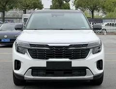 2023 Kia Seltos 1.5L IVT Premium, белый — фото 3