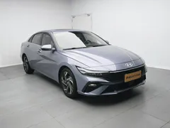 2023 Hyundai Elantra 1.5L CVT GLX Elite, синий — фото 3