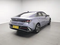 2023 Hyundai Elantra 1.5L CVT GLX Elite, синий — фото 7