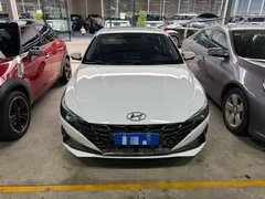 2022 Hyundai Elantra 1.5L CVT LUX Black Knight Limited Edition, белый — фото 2