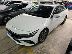 2023 Hyundai Elantra 1.5L CVT GLX Elite, белый — фото 1