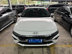 2023 Hyundai Elantra 1.5L CVT GLX Elite, белый — фото 2