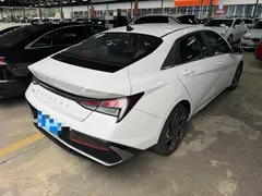 2023 Hyundai Elantra 1.5L CVT GLX Elite, белый — фото 19