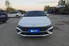 2023 Hyundai Elantra 1.5L CVT GLX Elite, белый — фото 3
