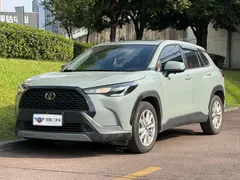 2022 Toyota Corolla Cross 2.0L Elite, зелёный — фото 1