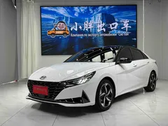 2022 Hyundai Elantra 1.5L CVT Flagship TOP, белый — фото 1