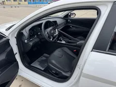 2023 Hyundai Elantra 1.5L CVT GLX Elite, белый — фото 4