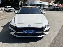 2023 Hyundai Elantra 1.5L CVT GLX Elite, белый — фото 2