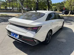 2023 Hyundai Elantra 1.5L CVT GLX Elite, белый — фото 4