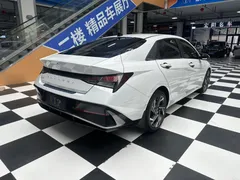 2023 Hyundai Elantra 1.5L CVT GLX Elite, белый — фото 6