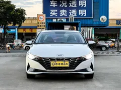 2021 Hyundai Elantra 1.5L CVT GLX Elite, белый — фото 2