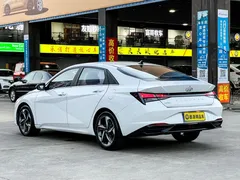 2021 Hyundai Elantra 1.5L CVT GLX Elite, белый — фото 4