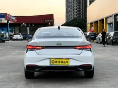 2021 Hyundai Elantra 1.5L CVT GLX Elite, белый — фото 5