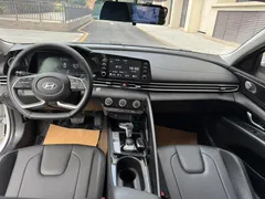 2023 Hyundai Elantra 1.5L CVT GLX Elite, белый — фото 6