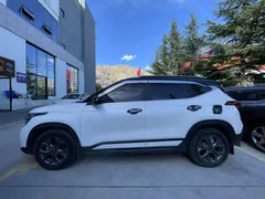 2023 Kia Seltos 1.5L IVT Luxury, белый — фото 9
