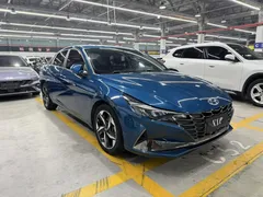 2022 Hyundai Elantra 1.5L CVT GLX Elite, синий — фото 3