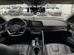 2022 Hyundai Elantra 1.5L CVT GLX Elite, синий — фото 6