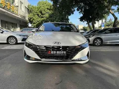 2023 Hyundai Elantra 1.5L CVT GLX Elite, белый — фото 2