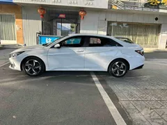 2023 Hyundai Elantra 1.5L CVT GLX Elite, белый — фото 4