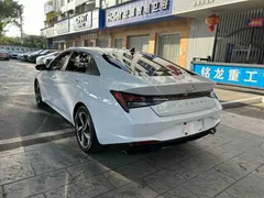 2023 Hyundai Elantra 1.5L CVT GLX Elite, белый — фото 5
