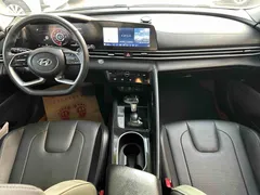 2023 Hyundai Elantra 1.5L CVT GLX Elite, белый — фото 11