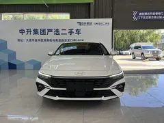2023 Hyundai Elantra 1.5L CVT GLS Leading, белый — фото 2