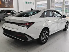 2023 Hyundai Elantra 1.5L CVT GLX Elite, белый — фото 3