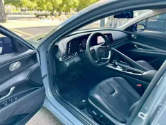 2022 Hyundai Elantra 1.5L CVT Flagship TOP, синий — фото 4
