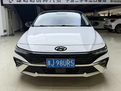 2023 Hyundai Elantra 1.5L CVT GLX Elite, белый — фото 2