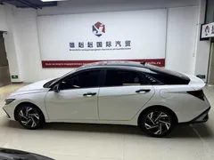2023 Hyundai Elantra 1.5L CVT GLX Elite, белый — фото 4