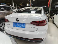 2023 Volkswagen Lavida 1.5L AT, белый — фото 8