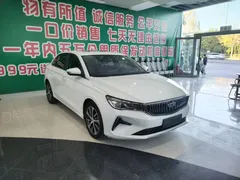 2022 Geely Emgrand 4th Gen 1.5L CVT Premium, белый — фото 3