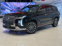 2023 Hyundai Palisade 3.5L AT 4WD Calligraphy 6-seat, чёрный — фото 1