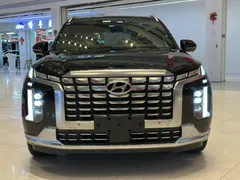 2023 Hyundai Palisade 3.5L AT 4WD Calligraphy 6-seat, чёрный — фото 2