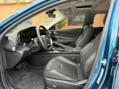 2021 Hyundai Elantra 1.5L CVT TOP Flagship, синий — фото 7