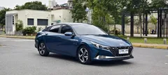 2023 Hyundai Elantra 1.5L CVT GLX Elite, синий — фото 3