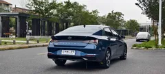 2023 Hyundai Elantra 1.5L CVT GLX Elite, синий — фото 5