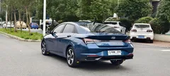 2023 Hyundai Elantra 1.5L CVT GLX Elite, синий — фото 6