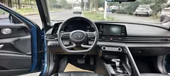 2023 Hyundai Elantra 1.5L CVT GLX Elite, синий — фото 12