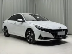 2022 Hyundai Elantra 1.5L CVT GLX Elite, белый — фото 3