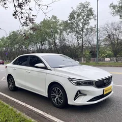 2023 Geely Emgrand 1.5L CVT Luxury Champion 4th Gen, белый — фото 3