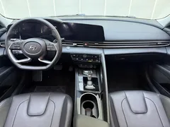 2022 Hyundai Elantra 1.5L CVT LUX Premium, синий — фото 5
