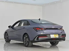2023 Hyundai Elantra 1.5L CVT GLX Elite, синий — фото 4