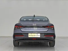 2023 Hyundai Elantra 1.5L CVT GLX Elite, синий — фото 5