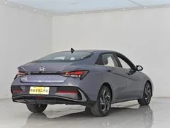 2023 Hyundai Elantra 1.5L CVT GLX Elite, синий — фото 6