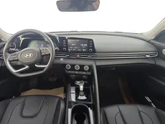 2023 Hyundai Elantra 1.5L CVT GLX Elite, синий — фото 9
